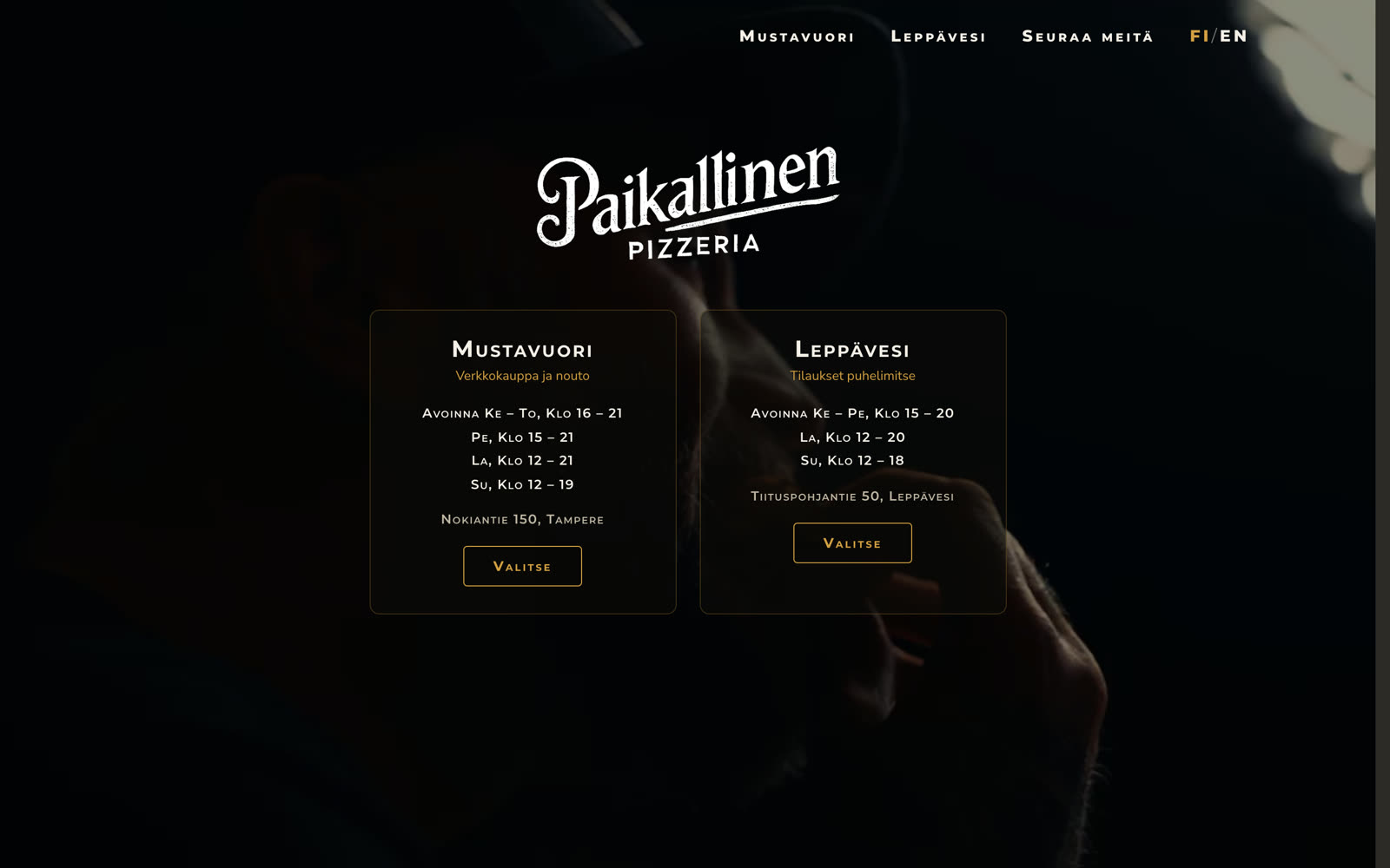 Paikallinen Pizzeria - paikallinenpizzeria.fi